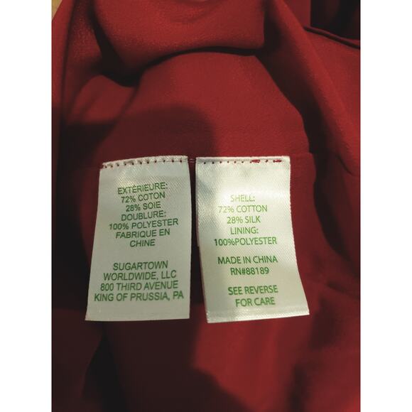 Lilly Pulitzer Marleen Cotton Silk Halter Midi Dress Poinsettia Red Nwt Size 2 - Picture 15 of 16